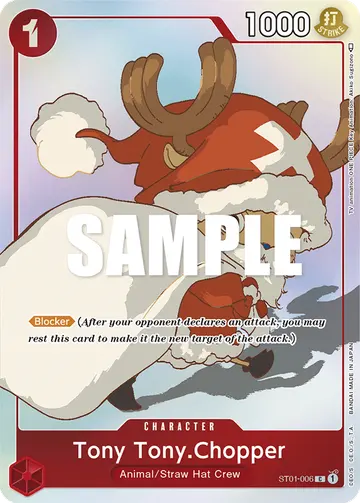 Tony Tony.Chopper ST01-006 (Alternate art)