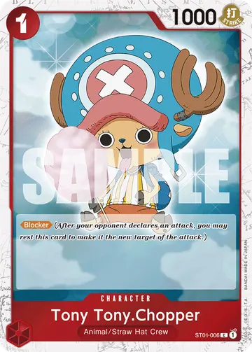 Tony Tony.Chopper ST01-006 (Alternate art)
