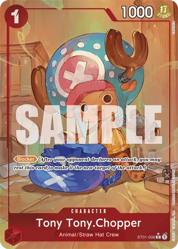 Tony Tony.Chopper ST01-006 (Alternate art)