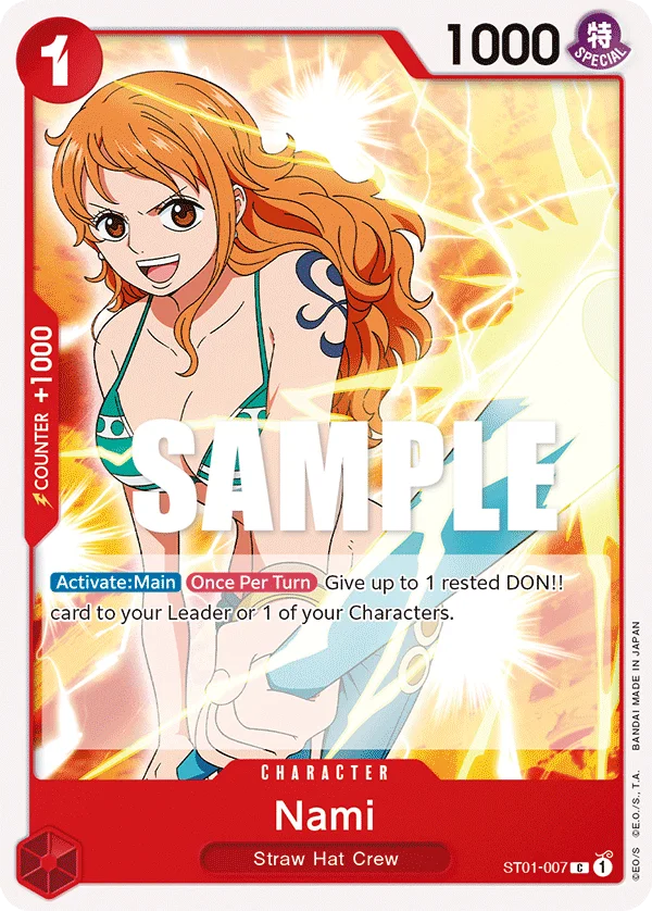 Nami ST01-007 – One Piece Card Game Character