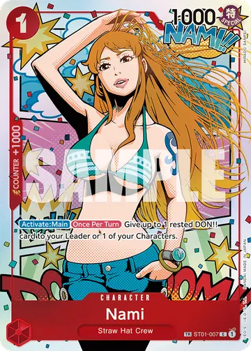 Nami ST01-007 (Alternate art)