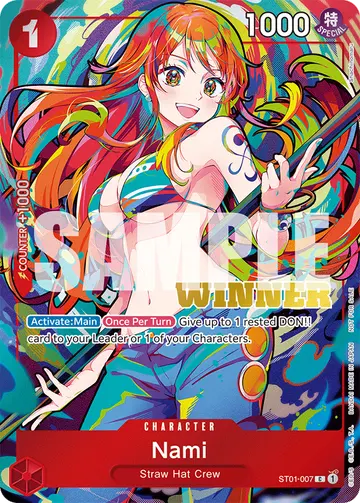 Nami ST01-007 (Alternate art)