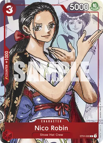 Nico Robin ST01-008 (Alternate art)
