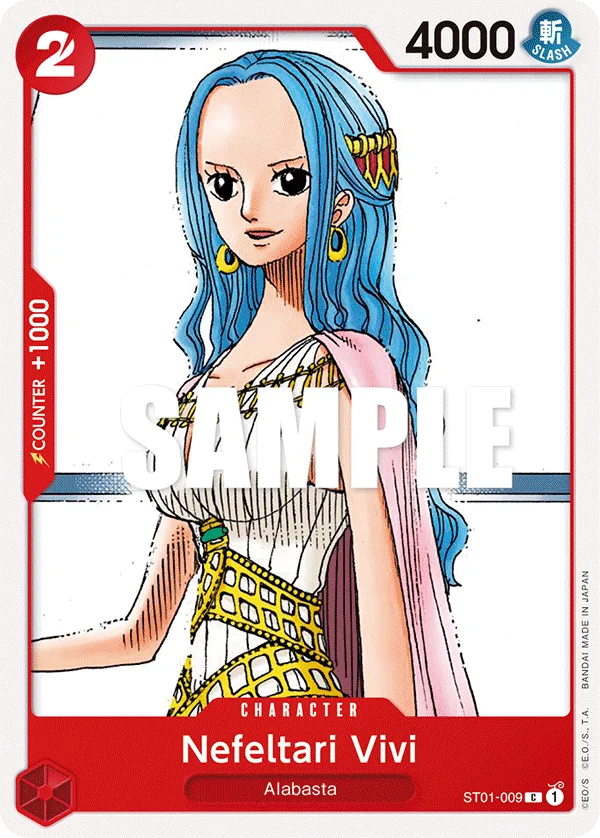 Nefeltari Vivi ST01-009 – One Piece Card Game Character