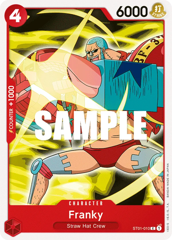Franky ST01-010 – One Piece Card Game Character
