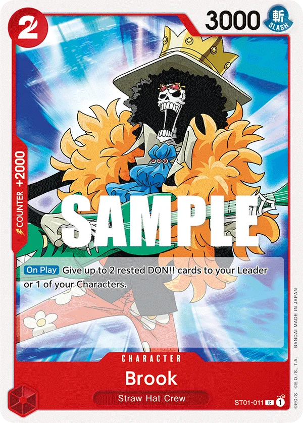 Brook ST01-011 – One Piece Card Game Character