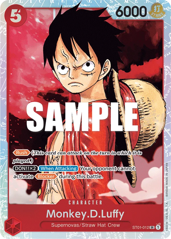 Monkey.D.Luffy ST01-012 – One Piece Card Game Character