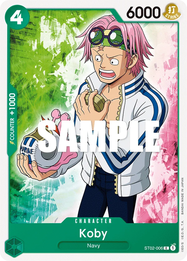 Koby ST02-006 – One Piece Card Game Character