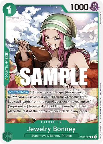Jewelry Bonney ST02-007 (Alternate art)