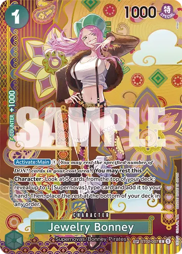 Jewelry Bonney ST02-007 (Alternate art)