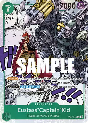 Eustass"Captain"Kid ST02-013