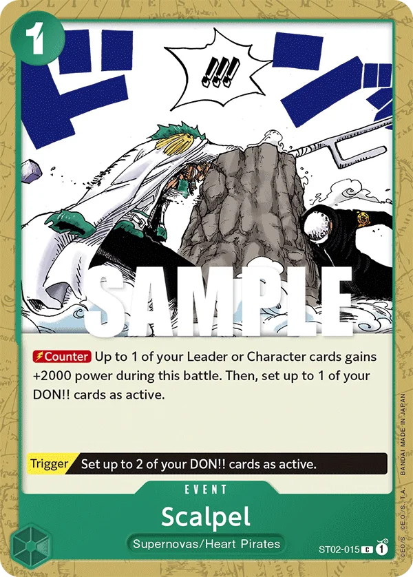 Scalpel ST02-015 – One Piece Card Game Event