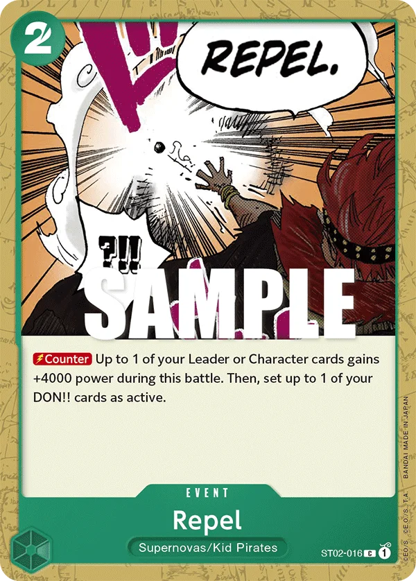 Repel ST02-016 – One Piece Card Game Event