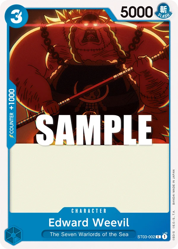 Edward Weevil ST03-002 – One Piece Card Game Character
