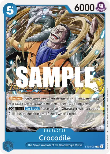Crocodile ST03-003 (Alternate art)