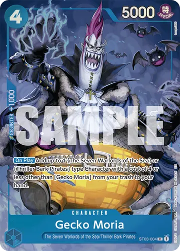 Gecko Moria ST03-004 (Alternate art)