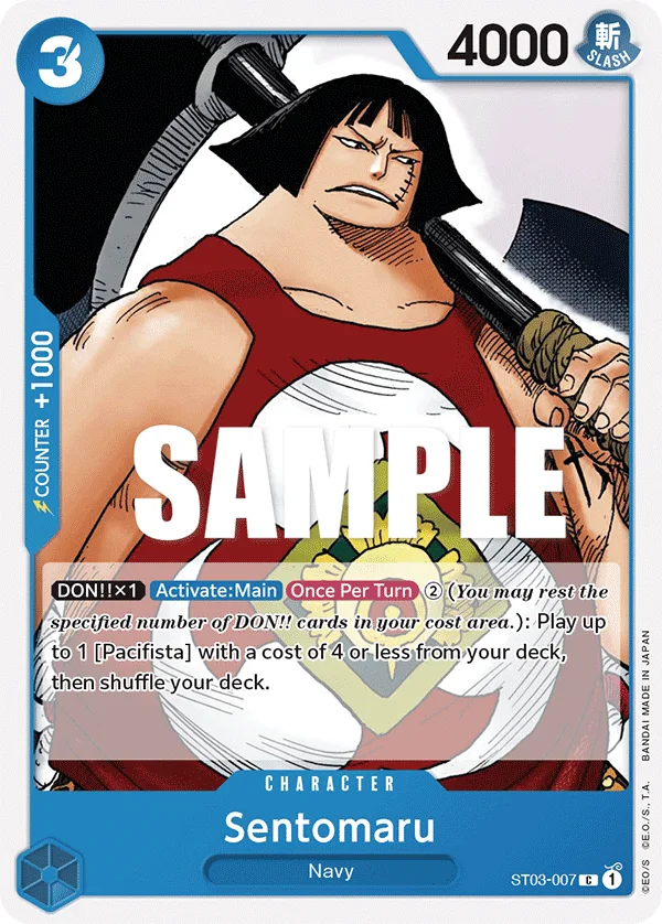 Sentomaru ST03-007 – One Piece Card Game Character
