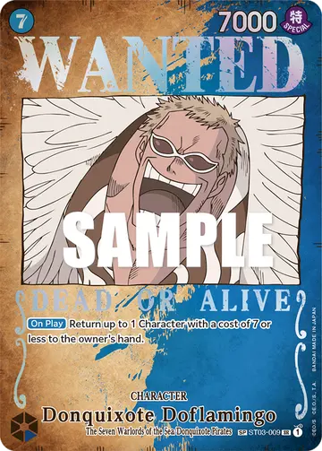 Donquixote Doflamingo ST03-009 (Alternate art)
