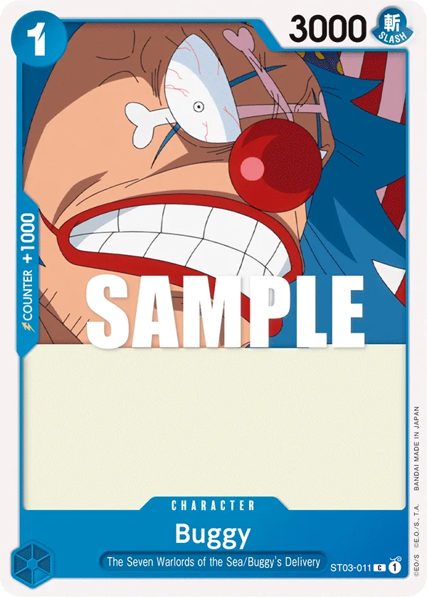 Buggy ST03-011 – One Piece Card Game Character