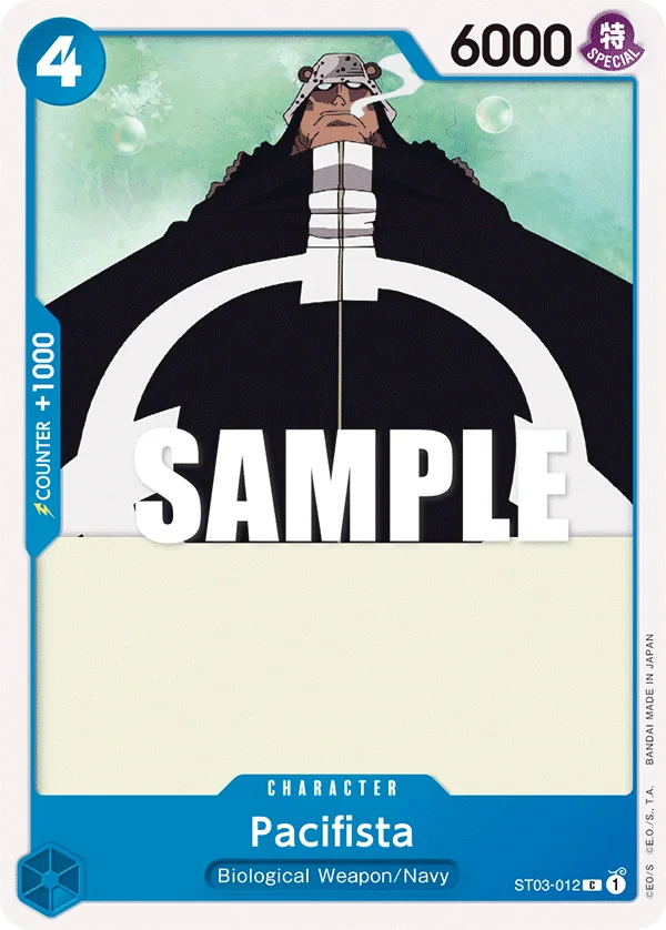 Pacifista ST03-012 – One Piece Card Game Character