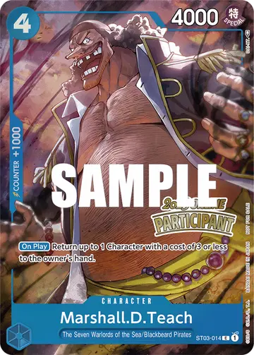 Marshall.D.Teach ST03-014 (Alternate art)