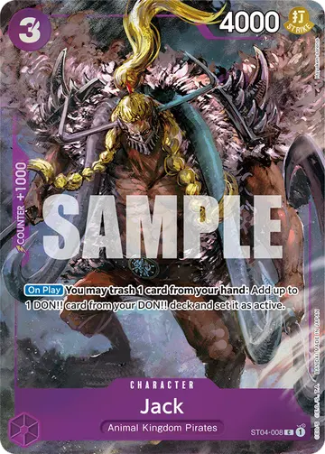 Jack ST04-008 (Alternate art)