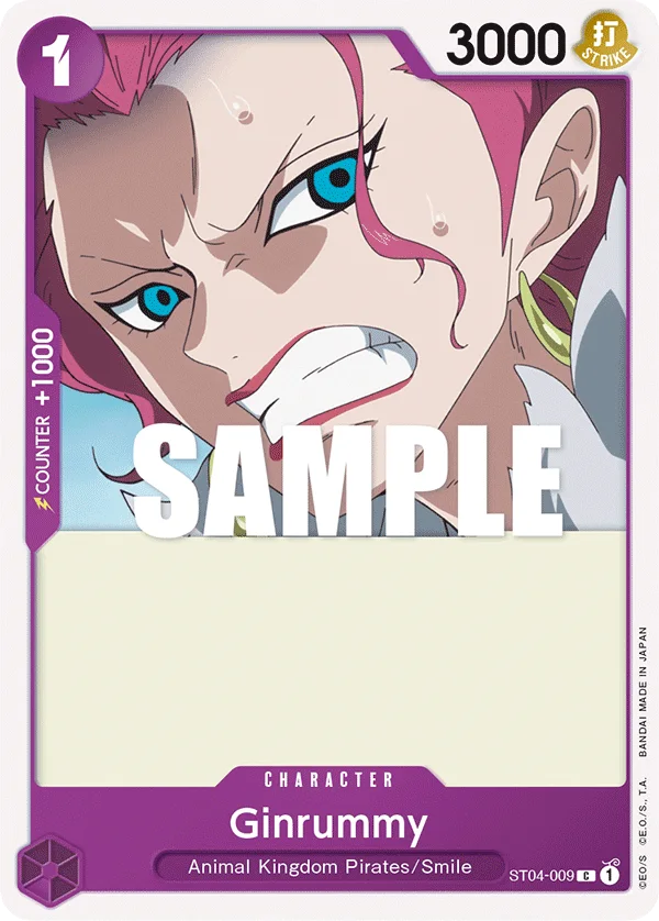 Ginrummy ST04-009 – One Piece Card Game Character