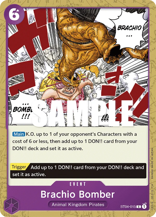 Brachio Bomber ST04-015 – One Piece Card Game Event