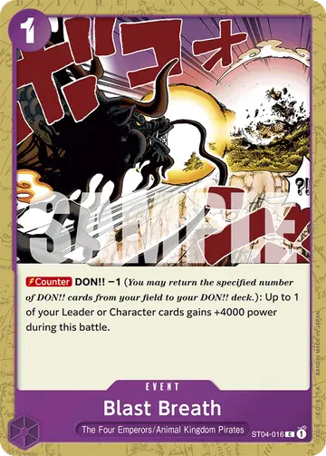 Blast Breath ST04-016 (Reprint)