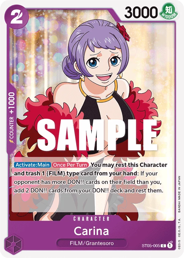 Carina ST05-005 – One Piece Card Game Character