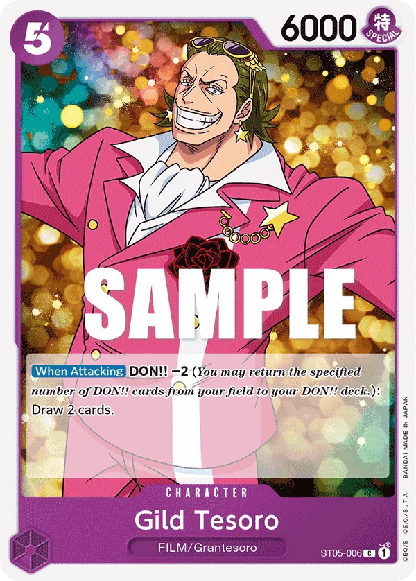 Gild Tesoro ST05-006 – One Piece Card Game Character