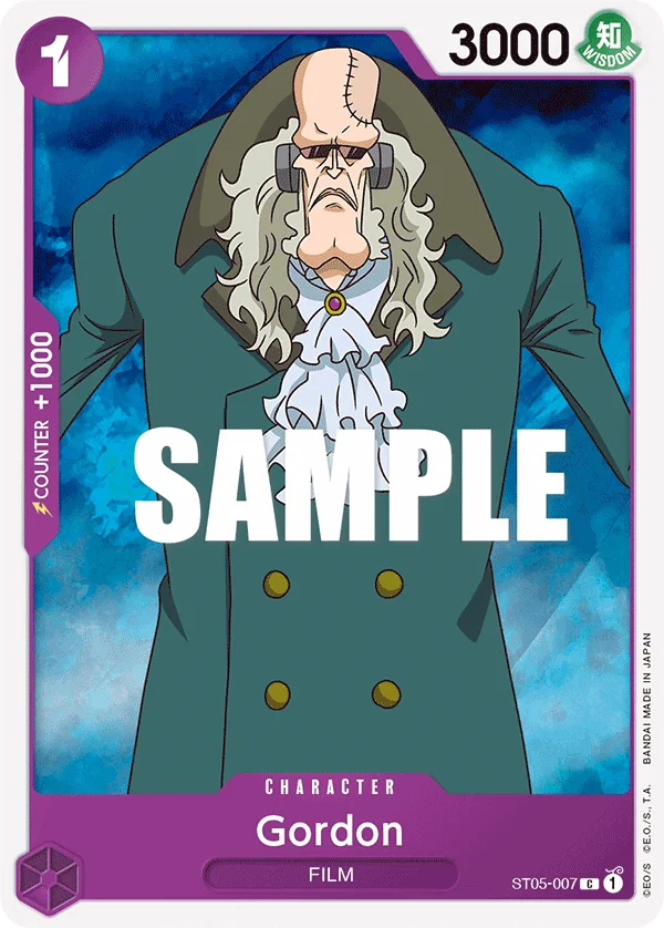 Gordon ST05-007 – One Piece Card Game Character