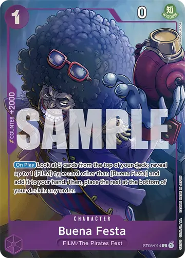 Buena Festa ST05-014 (Alternate art)