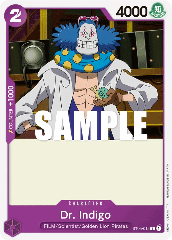 Dr. Indigo ST05-015 – One Piece Card Game Character