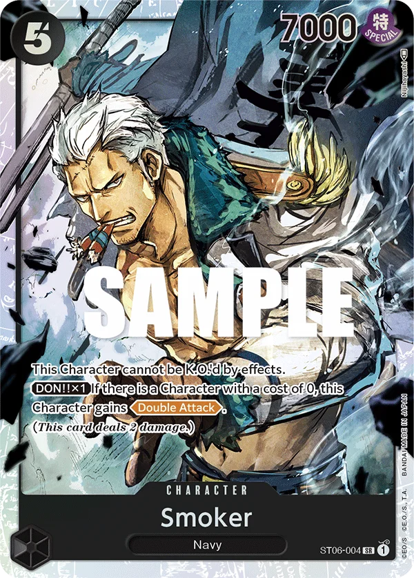 Smoker ST06-004 – One Piece Card Game Character
