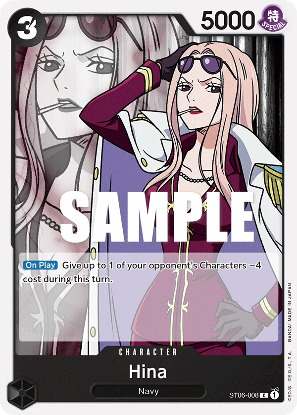 Hina ST06-008 – One Piece Card Game Character