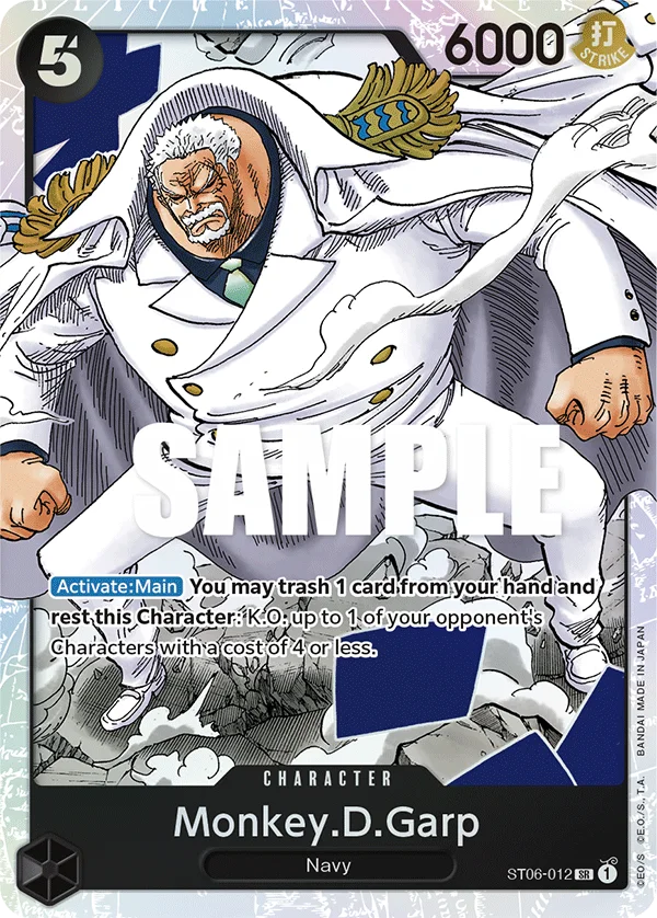 Monkey.D.Garp ST06-012 – One Piece Card Game Character