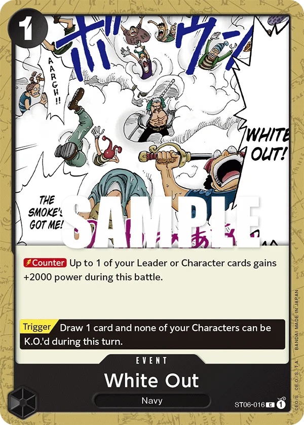 White Out ST06-016 – One Piece Card Game Event