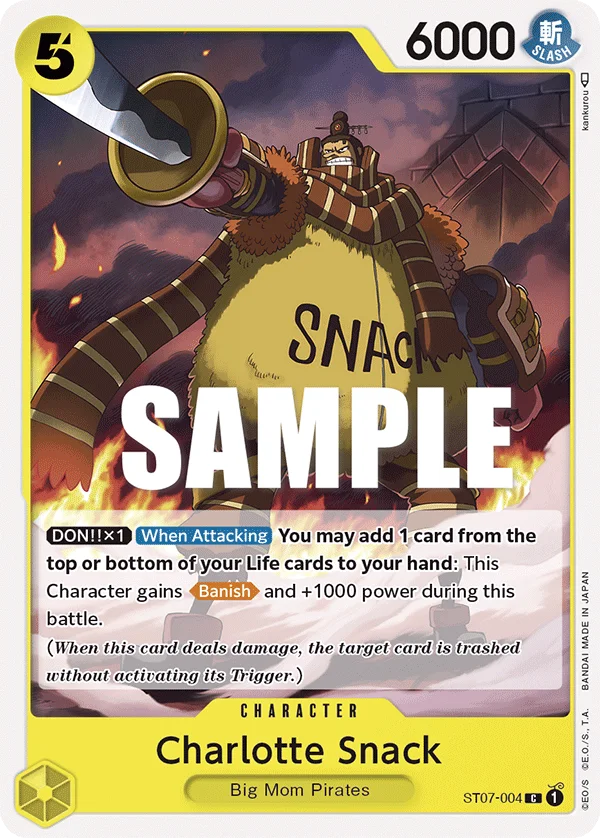 Charlotte Snack ST07-004 – One Piece Card Game Character