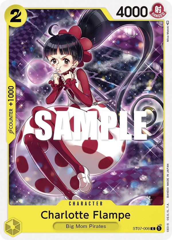 Charlotte Flampe ST07-006 – One Piece Card Game Character