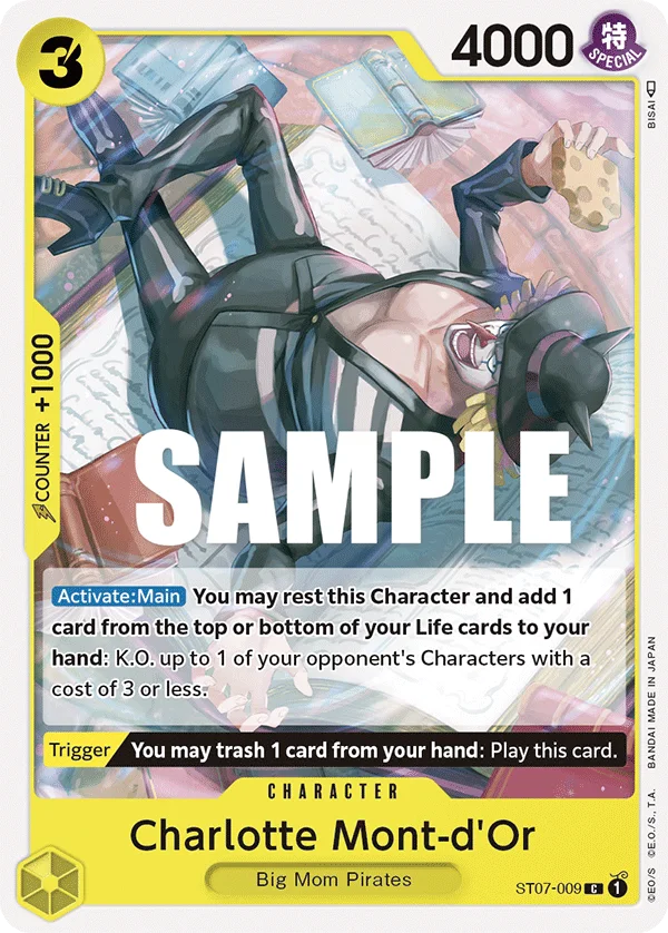 Charlotte Mont-d'or ST07-009 – One Piece Card Game Character