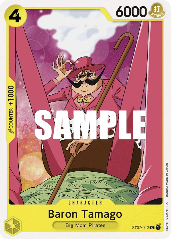 Baron Tamago ST07-012 – One Piece Card Game Character