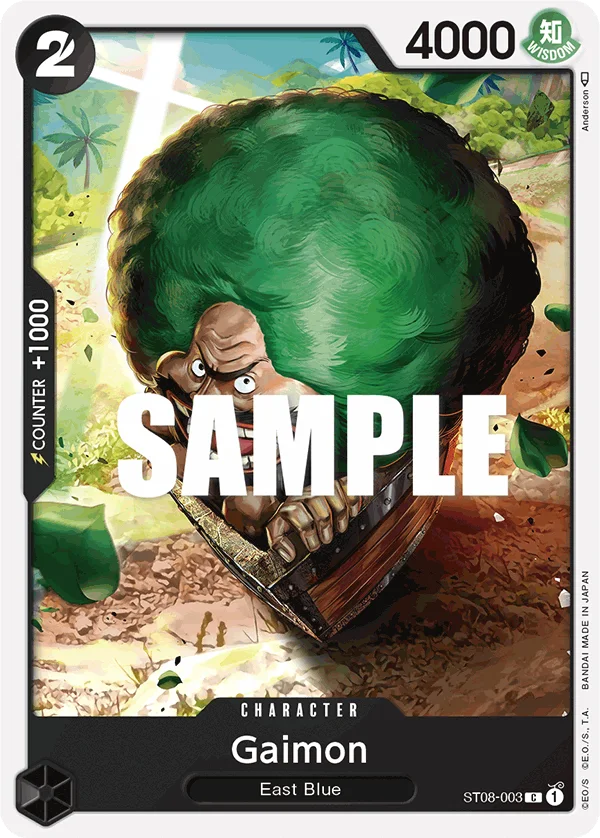 Gaimon ST08-003 – One Piece Card Game Character