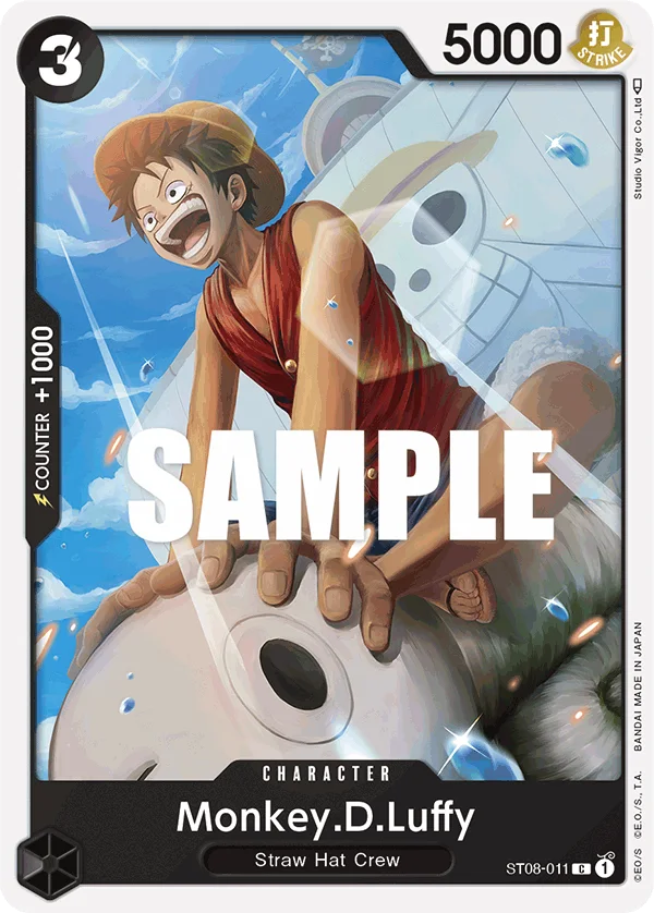 Monkey.D.Luffy ST08-011 – One Piece Card Game Character