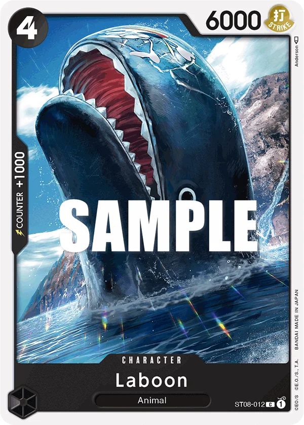 Laboon ST08-012 – One Piece Card Game Character