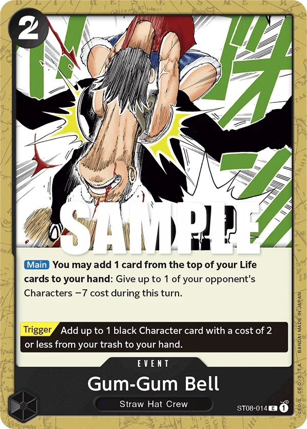 Gum-Gum Bell ST08-014 – One Piece Card Game Event