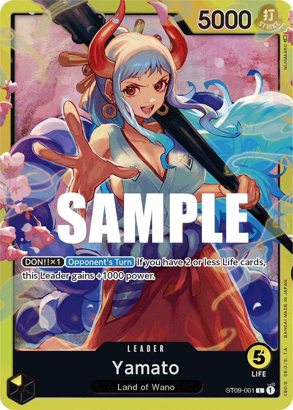 Yamato ST09-001 – One Piece Card Game Leader