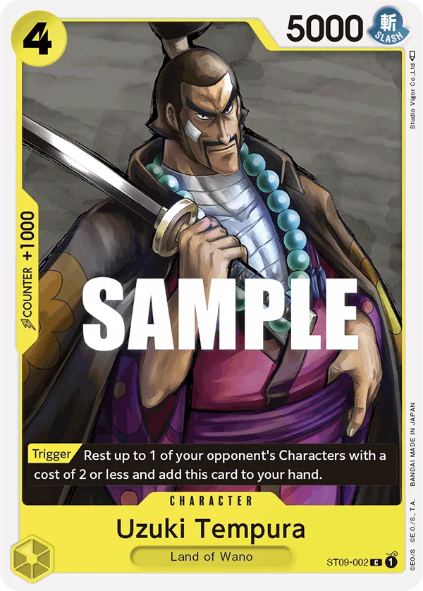 Uzuki Tempura ST09-002 – One Piece Card Game Character