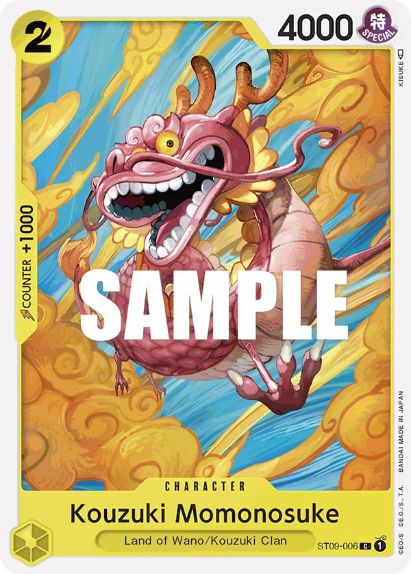 Kouzuki Momonosuke ST09-006 – One Piece Card Game Character