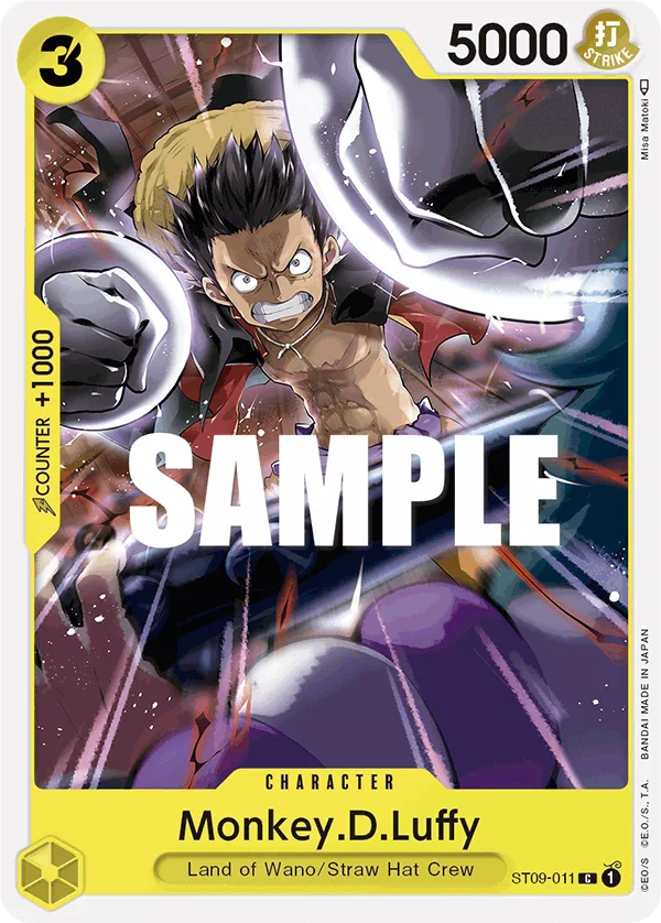 Monkey.D.Luffy ST09-011 – One Piece Card Game Character